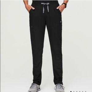 Size small Figs Yola Skinny Black Scrub Pant